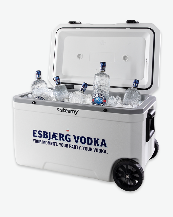 Cooler on wheels 120ltr